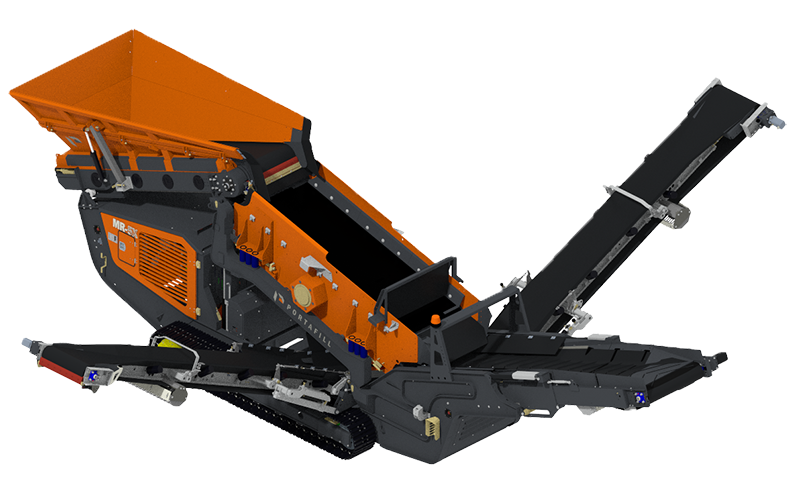 MR-5X Reclaimer Screen 3D Render