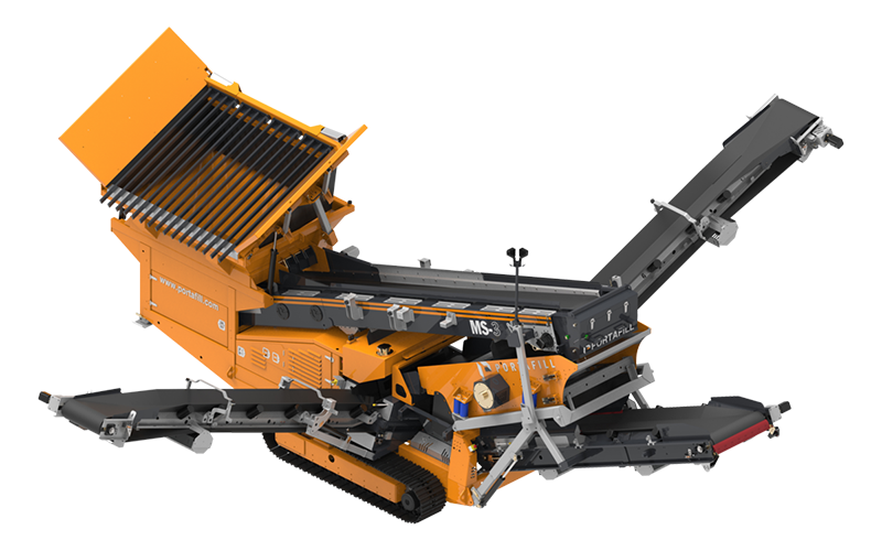 MS-3 Finishing Screen 3D Render