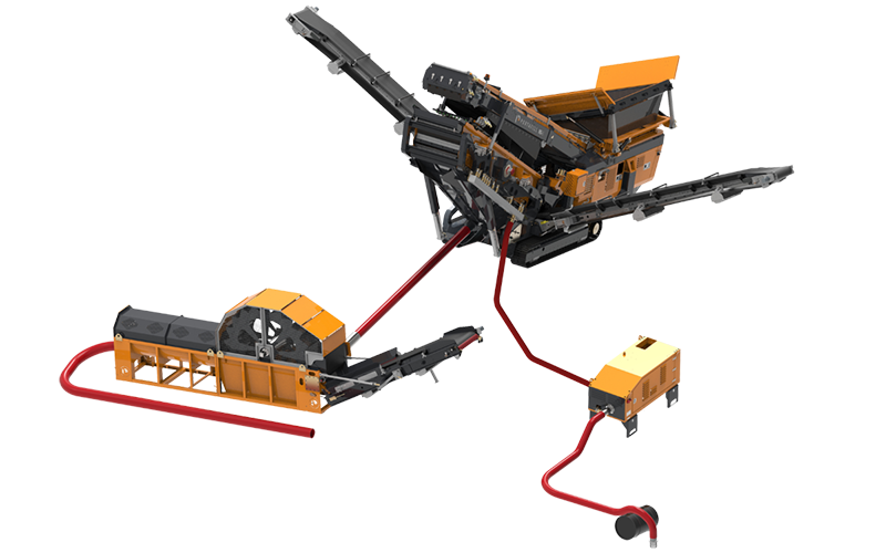 MS-6W Wash System 3D Render