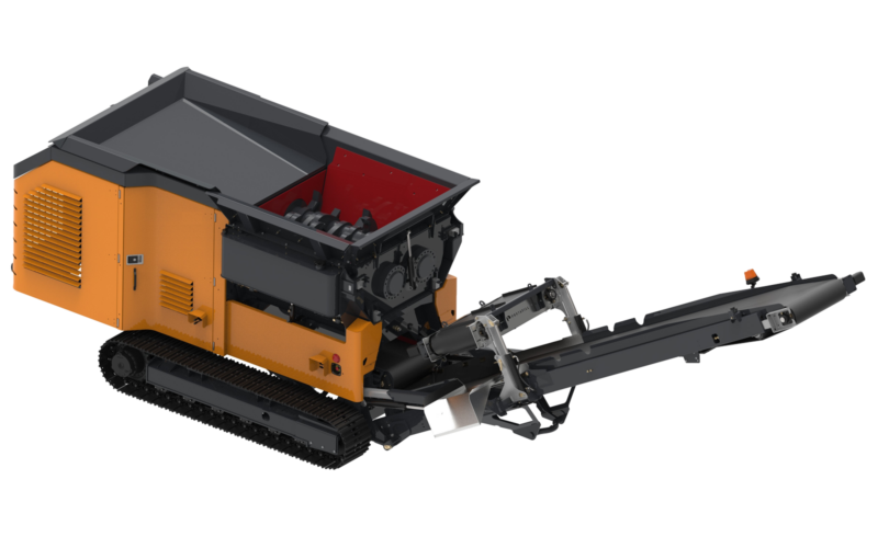 MX-6 Shredder 3D Render